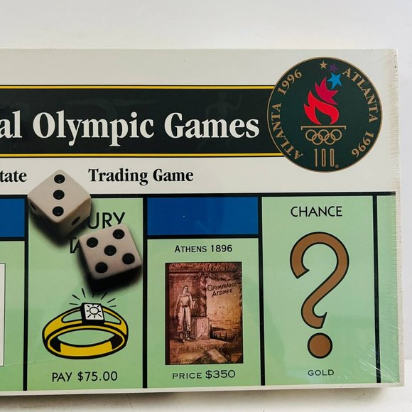Vintage Monopoly Centennial Olympic Games Collector's Edition Game New Sealed - Picture 2 of 7